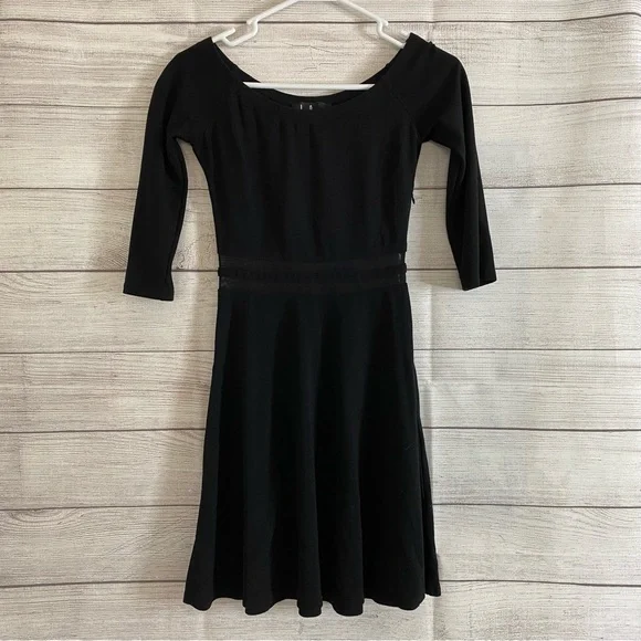Lulus | Dresses | Lulus Black 34 Sleeve Bodycon Mini Dress W Full Skater Skirt Sheer Waist Xs | Poshmark Lulus | Dresses | Lulus Black 34 Sleeve Bodycon Mini Dress W Full Skater Skirt Sheer Waist Xs | Poshmark